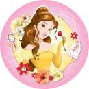 Belle Beauty and The Beast Edible Icing Image